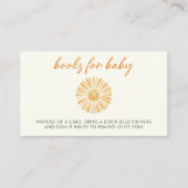 リトルサンシャインベビーシャワー予約リクエスト エンクロージャーカード (正面)