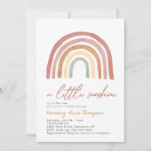 リトルサンシャインベビーシャワー招待状 招待状 (正面)