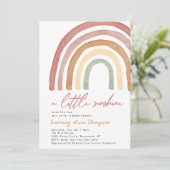リトルサンシャインベビーシャワー招待状 招待状 (スタンド正面)