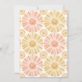 リトルサンシャインベビーシャワー招待状 招待状 (裏面)