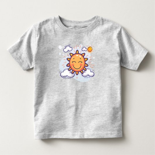 ☀️リトルサンシャインベビーボディスーツ トドラーTシャツ (正面)