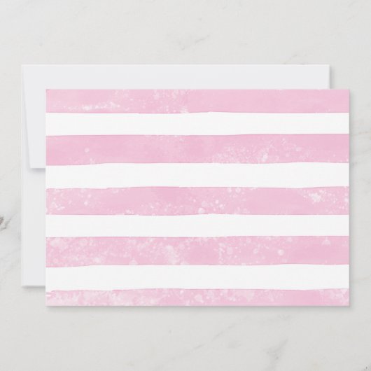 リトルサンシャイン誕生日フォト招待状-A159 招待状 (裏面)