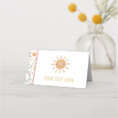 リトルサンシャイン誕生日座席表 プレイスカード (正面)