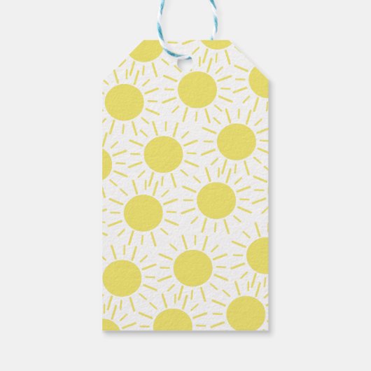 リトルサンシャイン1st誕生日パーティー ギフトタグ (裏面)