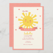 リトルサンシャイン 招待状 (正面/裏面)