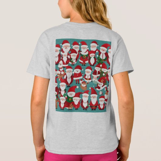 リトルサンタの Tシャツ (裏面)