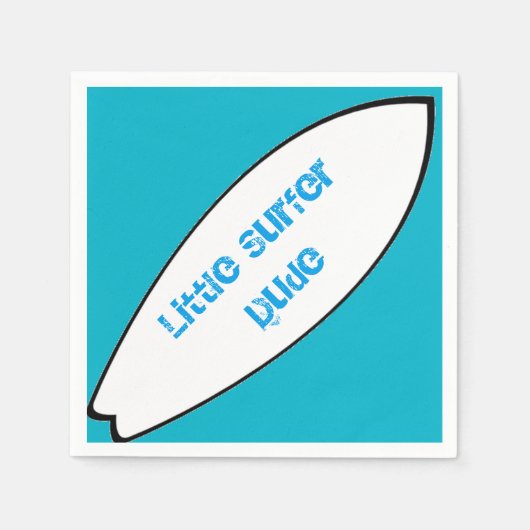 リトルサーファーデュデナプキンズ スタンダードカクテルナプキン (正面)