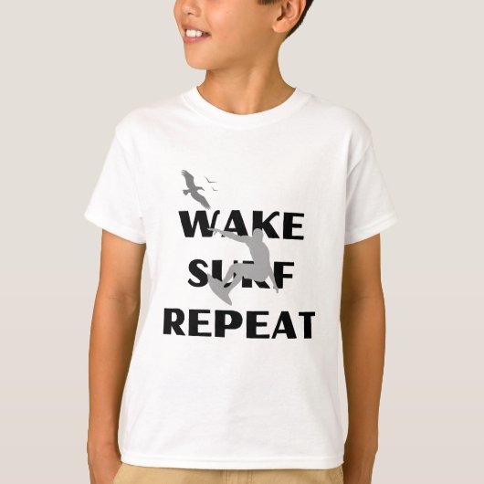 リトルサーファーT型 Tシャツ (正面)