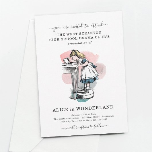 リトルシアターコミュニティカレッジ高校演劇 招待状