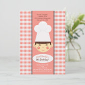 リトルシェフ招待状 招待状 (スタンド正面)