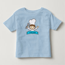 "リトルシェフ" キッズグラフィックTシャツ