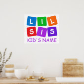 リトルシスカスタムポスター ポスター (キッチン)