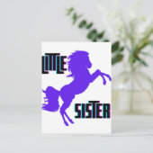 リトルシスターパープルポニー ポストカード (スタンド正面)