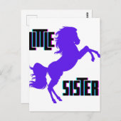 リトルシスターパープルポニー ポストカード (正面/裏面)