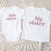 リトルシスター |メイブマッチング兄弟姉妹ファミリー ベビーボディスーツ