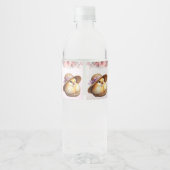 リトルシックピンクリボン ペットボトルラベル (裏面)