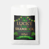 リトルシャムロックセントパトリックの日の赤ちゃんシャワー フェイバーバッグ (正面)