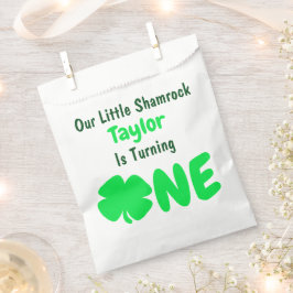 リトルシャムロック1歳の誕生日 フェイバーバッグ