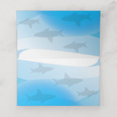 リトルシャークファースト誕生日|座席表 プレイスカード (内部開封)