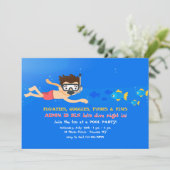 リトルシュノーケラー招待状 招待状 (スタンド正面)