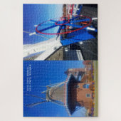 リトルシュートウインドミルオランダスモックミル、ホイール、WI ジグソーパズル (縦)