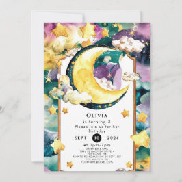 リトルシンプル誕生日 招待状