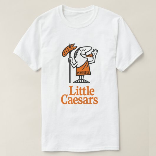 リトルシーザーズピザロゴ Tシャツ (デザイン正面)