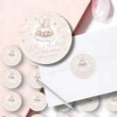 リトルシープラムドリーミースターベビーファースト誕生日 ラウンドシール