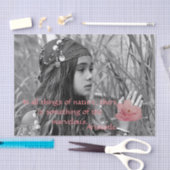 リトルジプシーガールパーティーティッシュペーパー 薄葉紙 (クラフト)