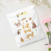 リトルジャングルアニマルズ誕生日 フェイバーバッグ (封をした状態)