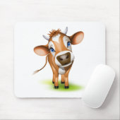 リトルジャージー牛 マウスパッド (マウス)