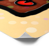 リトルジリーは彼女の髪のサロンタンカスタム芸術を愛す ポスター (角)