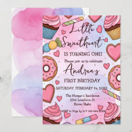 リトルスイートハートが1歳のバレンタイン誕生日 シーズンカード