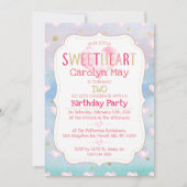 リトルスイートハート バレンタインの誕生日 招待状 (正面)