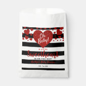 リトルスイートハート バレンタインデー ベビーシャワー フェイバーバッグ (正面)