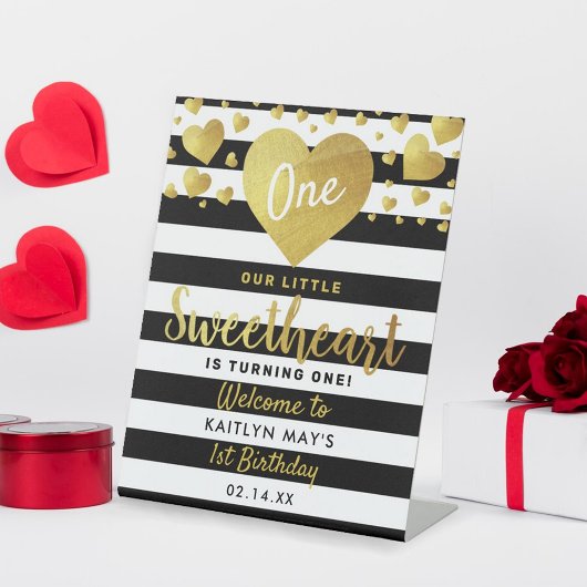 リトルスイートハート バレンタインデー 誕生日 どんな年齢にも 台座サイン