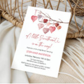 リトルスイートハート バレンタイン ベイビーシャワー 招待状