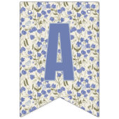 リトルスイートピーフローラハッピーバースデー バンティングフラッグ (第2の旗)