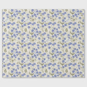 リトルスイートピー誕生日ラッピング紙 ラッピングペーパー (フラット)