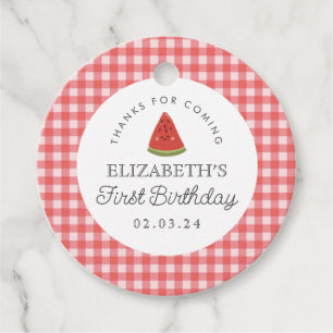 リトルスウィーティスイカファースト誕生日 フェイバータグ