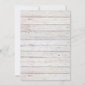 リトルスウィーティスイカ赤ちゃんシャワー招待状 招待状 (裏面)