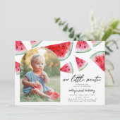 リトルスウィーティフォト誕生日招待状 招待状 (スタンド正面)