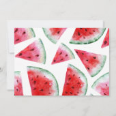 リトルスウィーティフォト誕生日招待状 招待状 (裏面)