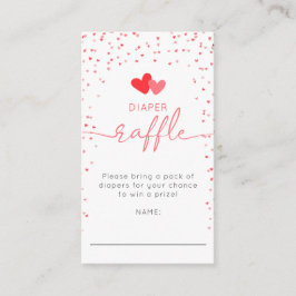 リトルスウィートおむつラッフルエンクロージャカード エンクロージャーカード