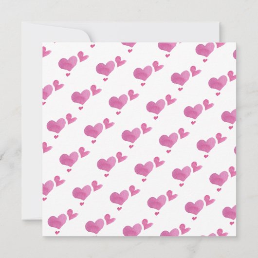 リトルスウィートアートフローラハートガールズ1st誕生日 招待状 (裏面)