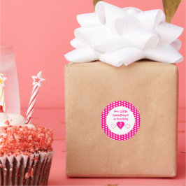 リトルスウィートアート誕生日 ラウンドシール