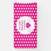 リトルスウィートアート誕生日 横断幕 (縦)