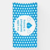 リトルスウィートアート誕生日 横断幕 (縦)