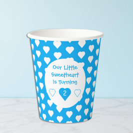リトルスウィートアート誕生日 紙コップ