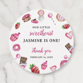 リトルスウィートアート1st誕生日誕生日バレンタイン フェイバータグ